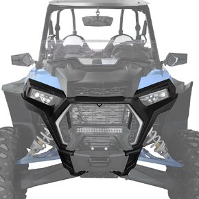 Front Fascia for RZR XP 1000 19-23, Front Headlight Grill Frame for Polaris RZR XP 1000 / XP TURBO/XP 4 / XP 4 TURBO/RZR TURBO/RZR Trail/RZR 900 TRAIL 2019-2024 Accessories（OEM #5455432-070）