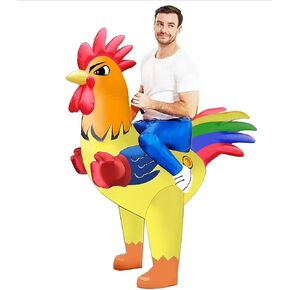 SVNVIOZ Inflatable Costumes for Adults, Air Blow up Suit Halloween Costumes, Funny Dress for Men Women Halloween Party Suit