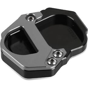 Motorcycle Side Stand Enlarge Pad Plate Kickstand Extension Compatible with R nineT 2017-2021 R nineT Urban G/S Edition 40 Years 2020 2021 Titanium