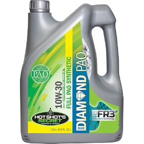 Hot Shot's Secret Blue Diamond 100 Percent PAO Oil 5W40 CK4 1 Gallon