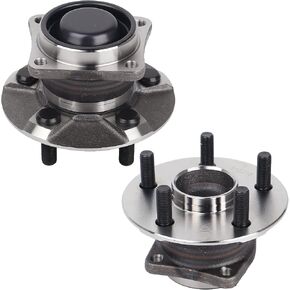 KUSATEC 512218 2pcs Rear Wheel Bearing and Hub Assembly Compatible with 2003-2008 Pontiac Vibe, 2000-2008 Toyota Celica Corolla Matrix, 5 Lug Bolts Without ABS