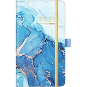Pocket Calendar 2025-2027 - Pocket Planner 2025-2027, JAN. 2025 - DEC. 2027, 3 Year Monthly Planner 6.3" x 3.8", 2025-2027 Pocket Calendar for Purse
