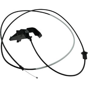 TRQ Hood Release Cable with Handle Compatible with 86-96 Regal Lumina Cutlass Grand Prix