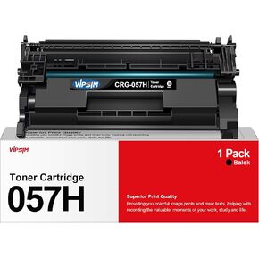 057 Toner Cartridge Replacement for Canon 057 Toner Cartridge CRG-057 057H to Use with MF445dw MF448dw MF449dw LBP226dw LBP227dw Printer (2 Black)