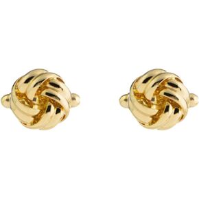 Mens Black Silver Gold Twist Cufflinks Studs Hollow Out Shirt Cuff links