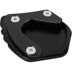 Motorcycle Kickstand Pad Enlarger Extension Side Stand Plate Pad Replacement for Honda CB750 CB 750 2023 2024 (black)