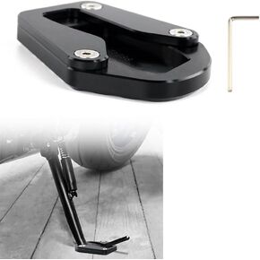 Xitomer Motorcycle Side Stand Enlarger Fit for MT09 MT09SP 2023 2022 2021 TRACER 9 GT MT09/SP / XSR900 2022-2024 Kickstand Shoes Extension Enlarger plate Kickstand Plate