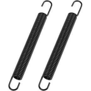 uxcell 13cm Length Motorcycle Motorbike Black Kickstand Return Spring for GY6-125 2pcs