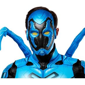 Rubie's Adult DC Blue Beetle Costume Half-Mask, As Shown, One Size