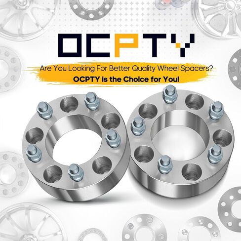 OCPTY 5x5 to 5x5 Wheel Spacers for Astro for Commander for DeVille for Grand Cherokee for LeSabre 2 inch 1/2 Studs 87.1mm Hub Bore Forged Wheel Spacers 5 lug 2PCS in Saudi Arabia