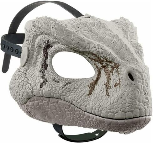 Jurassic Mask Atrociraptor Ghost with Sounds for Role Play Chaos Theory, Regular, White in Saudi Arabia