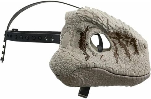 Jurassic Mask Atrociraptor Ghost with Sounds for Role Play Chaos Theory, Regular, White in Saudi Arabia
