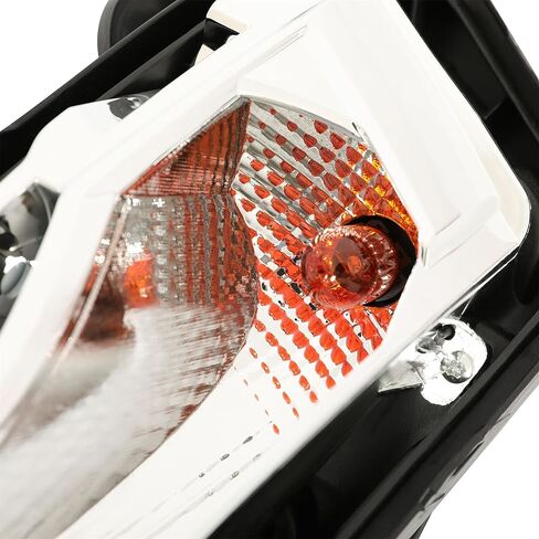 HECASA LED Fog Turn Signal Lights Compatible with 2019-2023 Chevy Chevrolet Malibu Replacement for 84575553 84575552 Front Bumper Fog Lamps W/LED DRL Driver & Passenger Side Clear Lens in Saudi Arabia