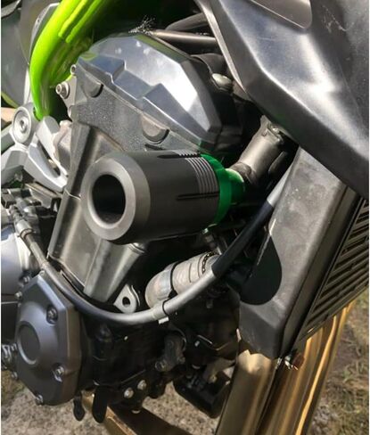MOWOK For Kawasaki Ninja ZX4R ZX-4R ZX4RR ZX 4RR ZX-4RR 2023 2024 Motorcycle No Cut Kits Engine protection Frame Sliders Falling Protection Crash Protectors (Black) in Saudi Arabia