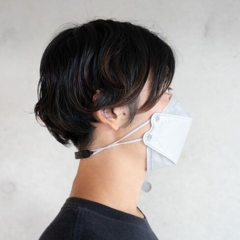 NEARNESS- Adjustable Mask Clips Magnetic Mask Strap (Pink) in Saudi Arabia