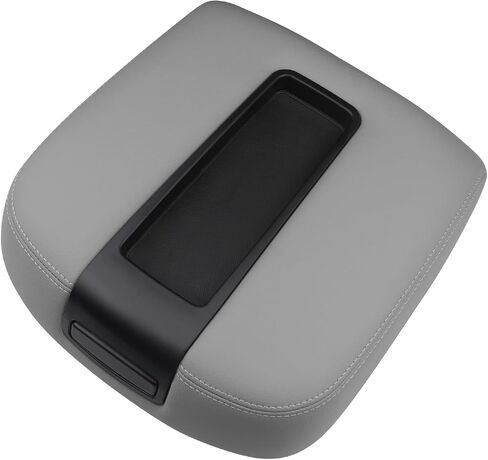 Floor Center Console Armrest Lid Assembly Grey Compatible with 2007-2014 Chevrolet Chevy Avalanche Silverado Suburban Tahoe GMC Sierra Yukon XL Replaces 15217111 in Saudi Arabia