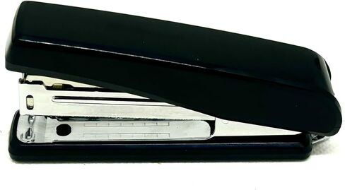 Heavy-Duty Office Stapler, 30 Sheet Capacity, Jam-Free, Metal Construction (Black) in Saudi Arabia