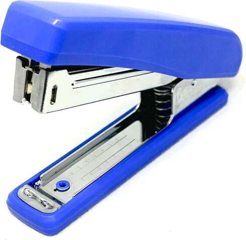 Heavy-Duty Office Stapler, 30 Sheet Capacity, Jam-Free, Metal Construction (Black) in Saudi Arabia