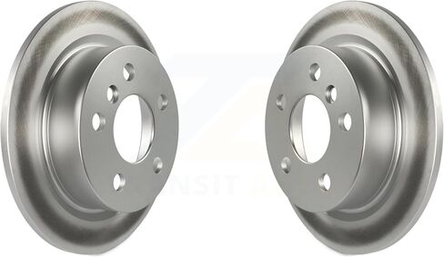 Genius Rear Coated Disc Brake Rotors Pair Replacement For Mini Cooper KG-100600 in Kuwait
