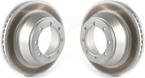 Genius Rear Coated Disc Brake Rotors Pair Replacement For Mini Cooper KG-100600 in Kuwait