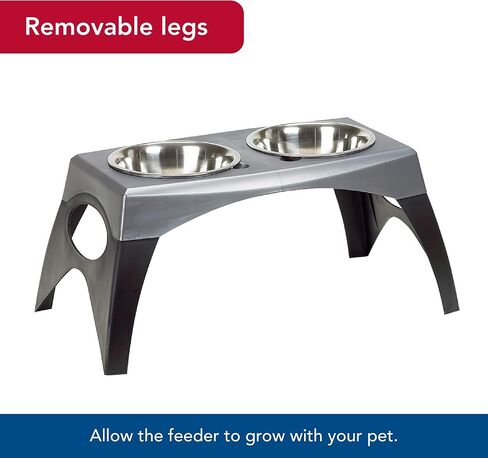 Bergan Elevated Double Bowl Feeder in Saudi Arabia