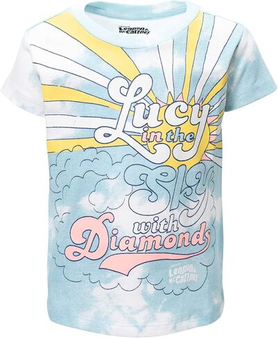 Lyrics by Lennon and McCartney Toddler Boy Girl 3 Pack T-Shirts White/Blue Yellow 4T in Kuwait