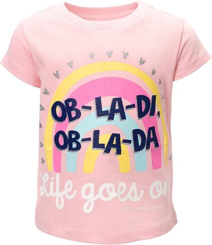 Lyrics by Lennon and McCartney Toddler Boy Girl 3 Pack T-Shirts White/Blue Yellow 4T in Kuwait
