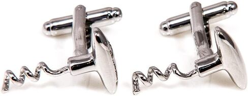 MRCUFF نادل النادل الساقي بار الجزار شريحة لحم البقر الشيف 4 أزواج أزرار الأكمام في علبة هدية العرض وقماش تلميع in Kuwait