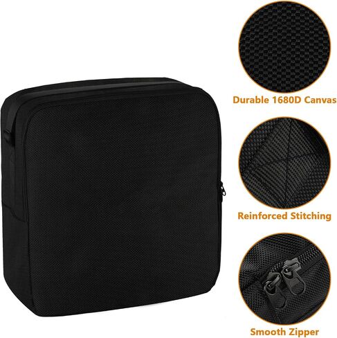 Homakover 1680D Carrying Case with Adjustable Strap for Jump-N-Carry Starter Models JNC1224/ JNC770R/ JNC660, Black, Case Only in Saudi Arabia