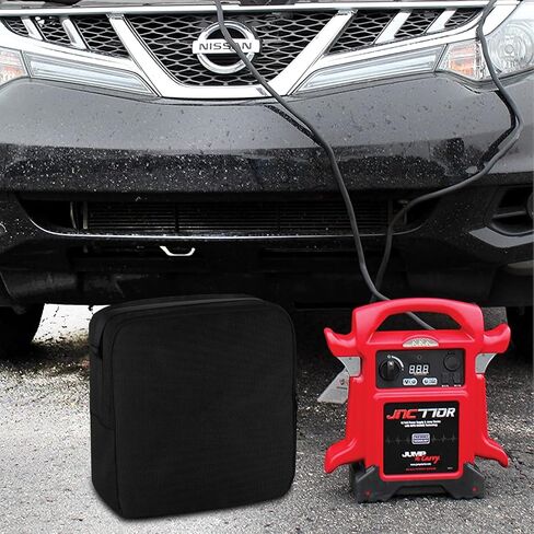 Homakover 1680D Carrying Case with Adjustable Strap for Jump-N-Carry Starter Models JNC1224/ JNC770R/ JNC660, Black, Case Only in Saudi Arabia