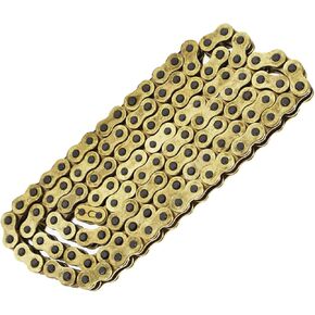 520x120 O-Ring Drive Chain Replacement for Honda Suzuki Kawasaki 520 Pitch 120 Master Link Motorcycle Chain Gold