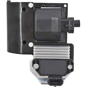 GXYWADY Ignition Coil DR49 with Ignition Module 10489421 Replacement for D577 Gmc Isuzu Chevy