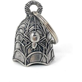 Bravo Bells Spider Bell - Biker Bell Accessory or Key Chain for Good Luck on The Road