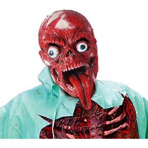 قناع رينيتشو الواقعي للزومبي للهالوين، أقنعة وجه كاملة للرأس، مقاس البالغين in Kuwait