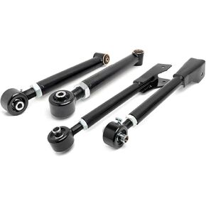 Rough Country 0-6.5" Front Adjustable Control Arms for Jeep TJ,XJ,ZJ,MJ - 11920