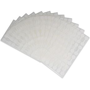 Jewelry Repair, Price and Indentification Tags/Tyvek Self Adhesive Short Dumbbell/Barbell Jewelry Price Tags 504 Pieces (504 Pack, White) for Rings, Bracelets, Necklaces, Pendants