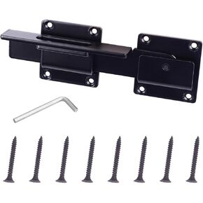 اي-اس دي اس دعامة زاوية مضادة للترهل مع مزلاج بوابة، مجموعة اطار بوابة شديدة التحمل للاسوار الخشبية والممرات والبوابات المرجانية والنوافذ الخشبية in Kuwait