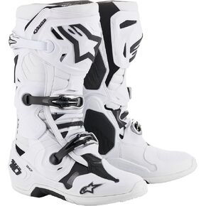 Alpinestars 2010020-20-7 Unisex-Adult Tech 10 Boots White Size 07 (Multi, one