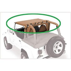 Pavement Ends by Bestop 41524-37 Spice Sun Cap Plus for 1992-1995 Wrangler YJ