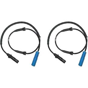 Olivia&Oliver 2PCS ABS Sensor Wheel Speed Rear Axle Both Sides Replacement for BMW 525I 528I 540I 34526756377