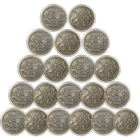CHURYUML 100Pcs Military Challenge Coins Set Veterans Day Gifts Thank You Those Who Serve Honor Coin Military Gifts for Men Women Army Soldiers Thank You for Your Service
