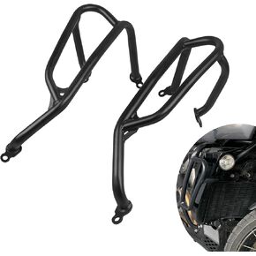 CHIFUN Engine Guard Highway Crash Bars Compatible with Harley Pan America 1250 1250S Special 2021 2022 2023 2024 Black Steel Motorcycle Frame Protection Bars