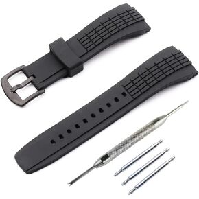 26mm rubber watch strap replacement Fit for SEIKO VELATURA/SRH series SPC007 sports waterproof silicone watch bands pin buckle watch accessories Wristband