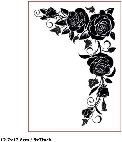 3Pcs 3D Textured Plastic Embossing Folders for Card Making Embossing Machine Template Mold Paper Card Embossing Stencil Flower Leaf Embossing Folder for Scrapbook Photo Album DIY Craft Decoration in Kuwait