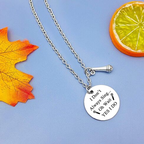 هدية عاشق الموسيقى قلادة المغني هدية المغني هدية مدرس الموسيقى هدية عاشق الكاريوكي هدية الميكروفون هدية للمغني الموسيقي موضوع المجوهرات المغني أغنية مستوحاة هدية هدية التخرج لطالب الموسيقى in Kuwait