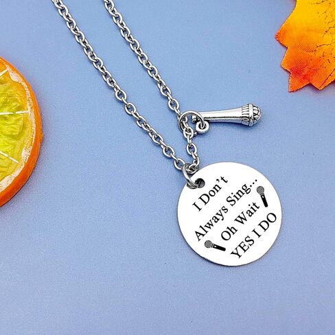 هدية عاشق الموسيقى قلادة المغني هدية المغني هدية مدرس الموسيقى هدية عاشق الكاريوكي هدية الميكروفون هدية للمغني الموسيقي موضوع المجوهرات المغني أغنية مستوحاة هدية هدية التخرج لطالب الموسيقى in Kuwait