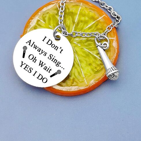 هدية عاشق الموسيقى قلادة المغني هدية المغني هدية مدرس الموسيقى هدية عاشق الكاريوكي هدية الميكروفون هدية للمغني الموسيقي موضوع المجوهرات المغني أغنية مستوحاة هدية هدية التخرج لطالب الموسيقى in Kuwait