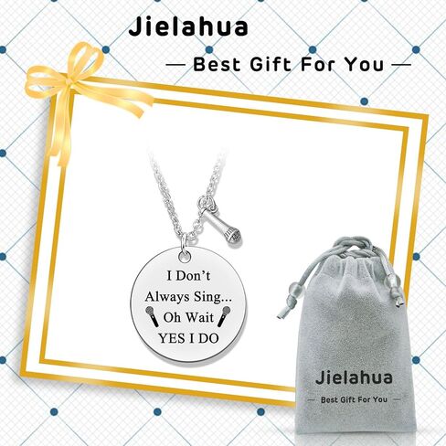 هدية عاشق الموسيقى قلادة المغني هدية المغني هدية مدرس الموسيقى هدية عاشق الكاريوكي هدية الميكروفون هدية للمغني الموسيقي موضوع المجوهرات المغني أغنية مستوحاة هدية هدية التخرج لطالب الموسيقى in Kuwait