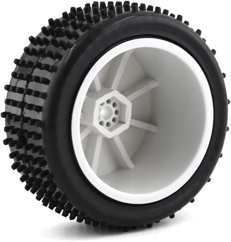4PCS 1/10 Off Road Tires Front and Rear Tires& 12mm Hex Hub Foam Inserts for Serpent Spyder SRX2 SRX4,XRAY XB2,Tekno EB410,yokomo yz4,Tamiya TD4 TT-02B DF-02 in Saudi Arabia