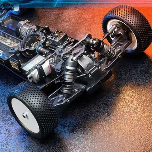 4PCS 1/10 Off Road Tires Front and Rear Tires& 12mm Hex Hub Foam Inserts for Serpent Spyder SRX2 SRX4,XRAY XB2,Tekno EB410,yokomo yz4,Tamiya TD4 TT-02B DF-02 in Kuwait